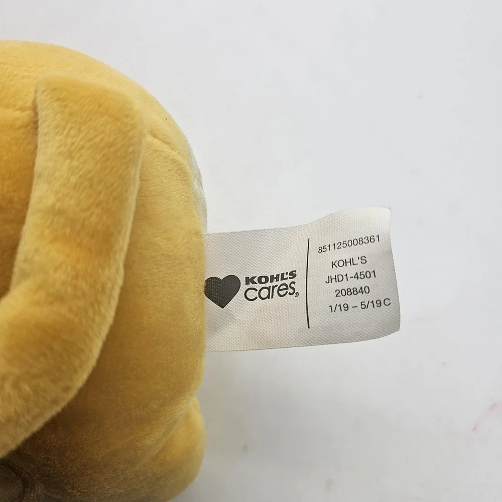 Kohl's Cares Lion Plush Stuffed Animal Toy Small Yellow Carnivores Alex 10